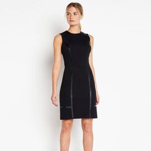 Of Mercer Navy Mid-length Bowery Dress Size 6